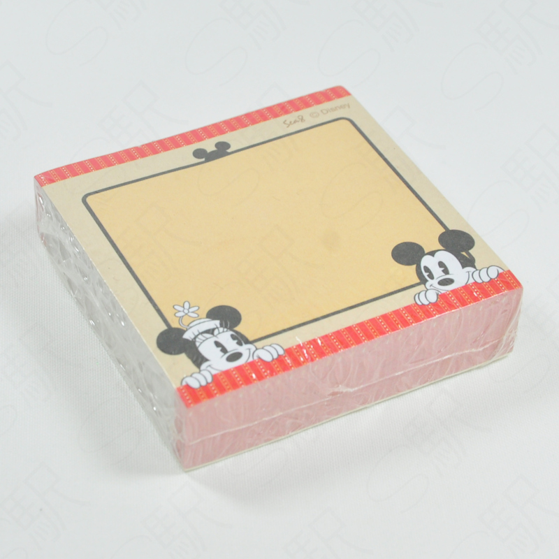 Disney Mini Block Memo Pad - Mickey Mouse and Minnie Mouse Disney Mini Block Memo Pad - Mickey Mouse and Minnie Mouse